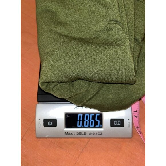 NWT Bryn Walker Olive Green Cowl Neck 3/4 Sleeve Loose Fit Tunic Top womens Smal - Picture 11 of 11